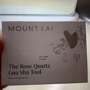 Mount Lai- The Rose Quartz Gua Sha Tool